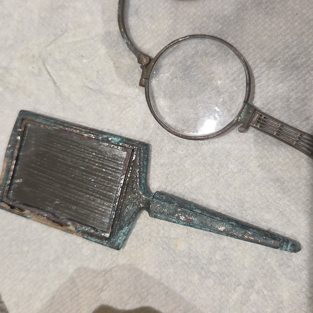 Antique Acessories Platinum And Silver - Picture 4 of 7